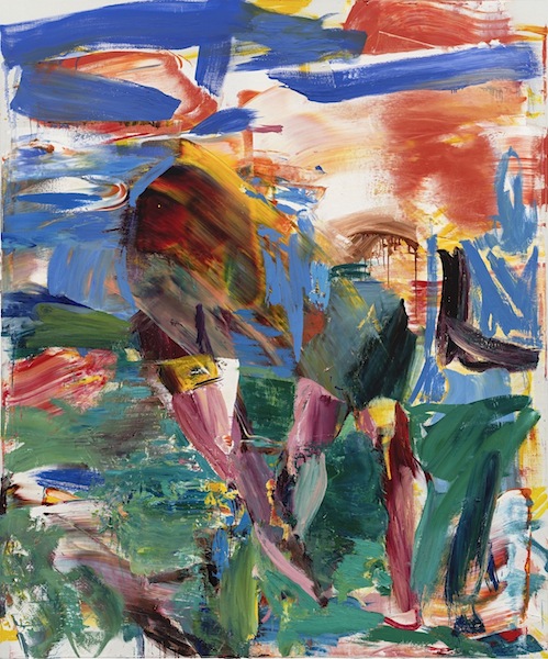 Sebastian Hosu: Females Creation, 2019, Öl auf Leinwand, 230 x 190 cm 

